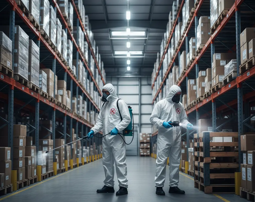 Warehouse Pest Control Operation